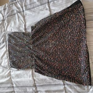 Multicolor Sequin Women's Skirt